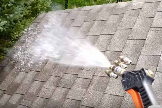 Soft wash roof cleaning steps, equipment, chemicals & DIY
