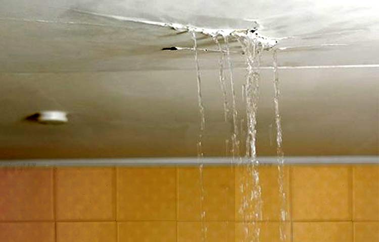 A leaking roof