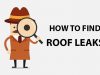 How to find a leaking roof