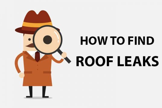 How to find a leaking roof