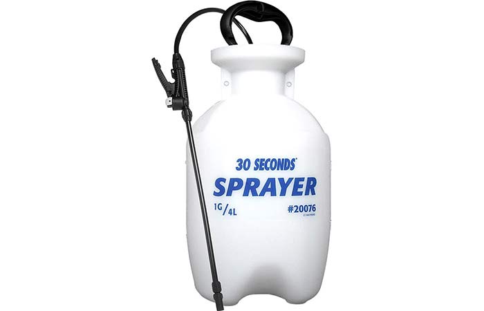 30 seconds sprayer tank