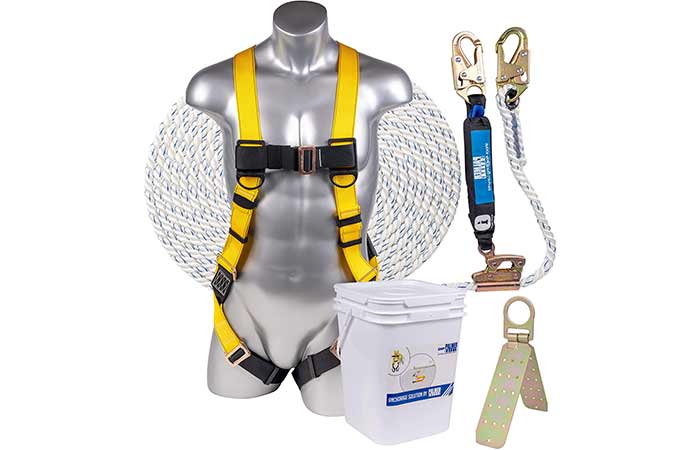 ATERET Fall Protection Roofing Bucket Kit