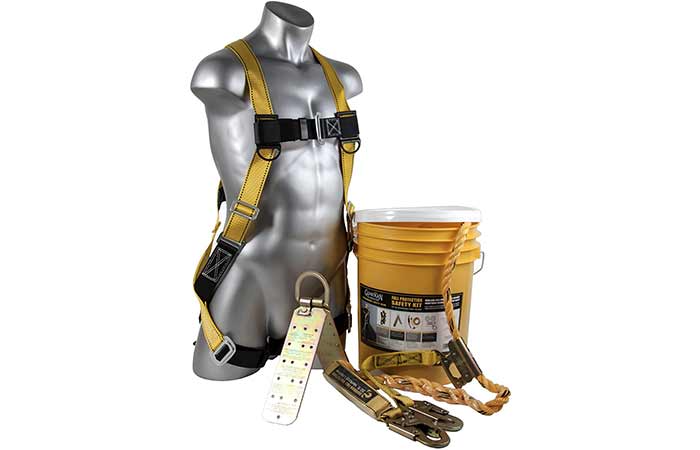 Guardian Fall Protection safety Harness Kit for roofers