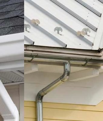 Vinyl vs Aluminum vs Steel Gutters: Differences, Pros & Cons