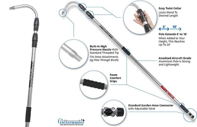 17 Best Gutter Cleaning Tools For 2 -3 Story Houses. | RoofScour