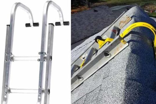 How to make a roof ladder hook-diy from wood and metal
