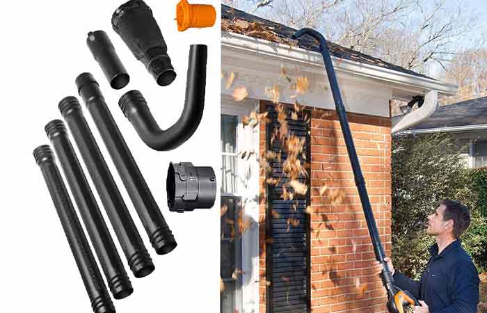 Worx leaf blower attachment