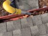 Gutter vacuum Cleaning -attachments and steps
