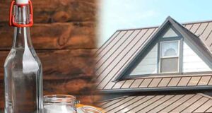 How to clean copper roof