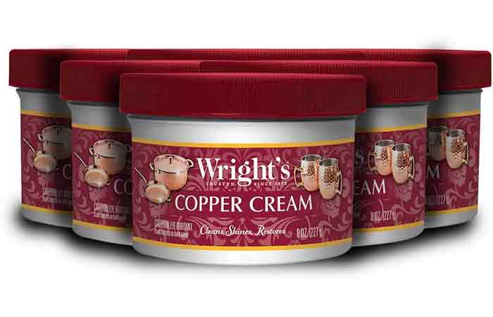 Copper cleaner and restoration cream