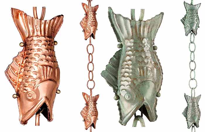 Fish Rain Chain