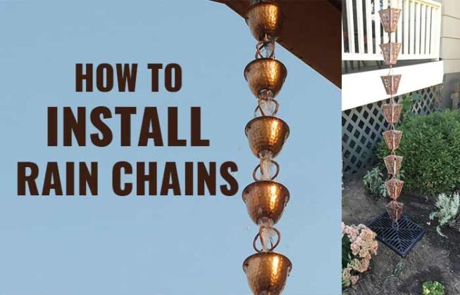 How to Install a Rain Chain+ Hanging & Maintenance Tips | RoofScour